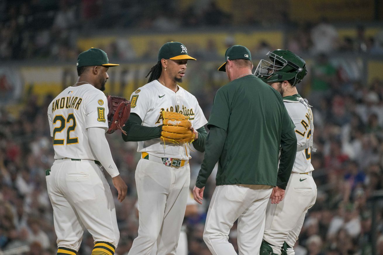 MLB: New York Yankees at Athletics