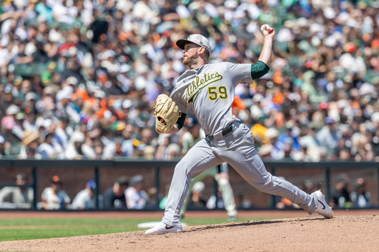 MLB: Athletics at San Francisco Giants