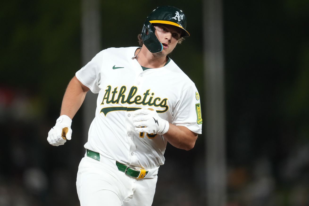 MLB: Los Angeles Angels at Athletics