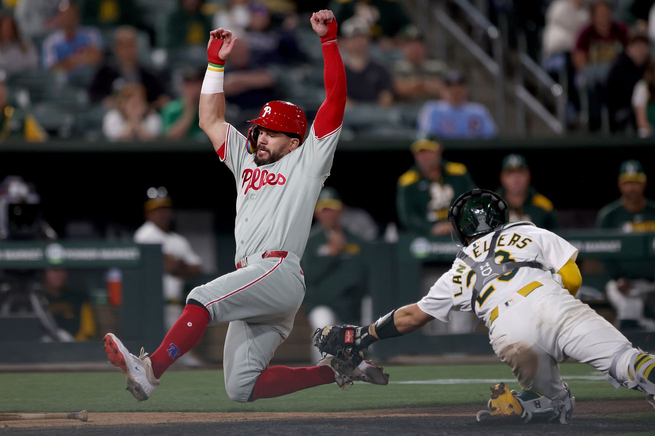 MLB: Philadelphia Phillies at Athletics