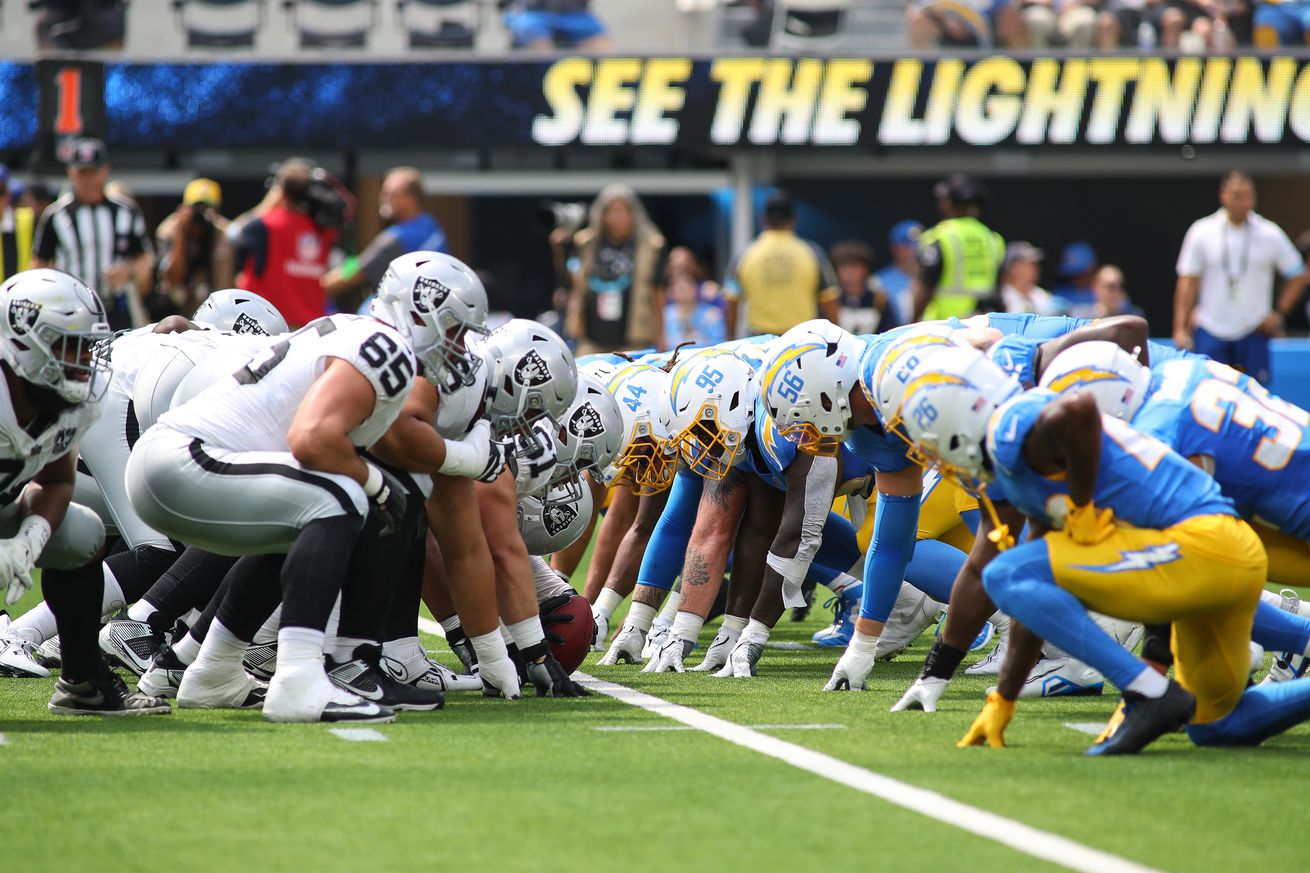 NFL: SEP 08 Raiders at Chargers