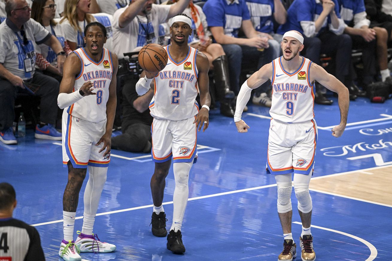 DENVER NUGGETS VS THUNDER, NBA