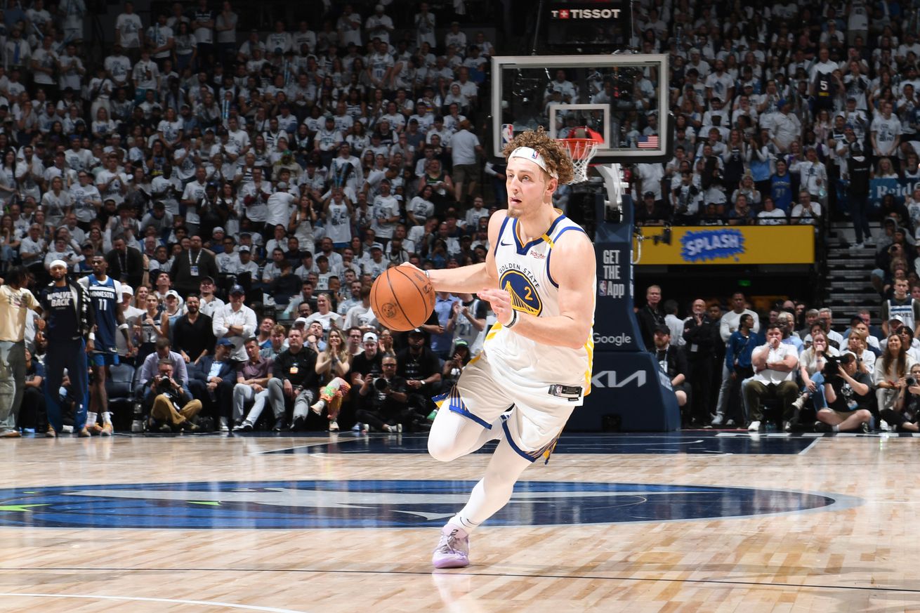 2025 NBA Playoffs - Golden State Warriors v Minnesota Timberwolves - Game 5