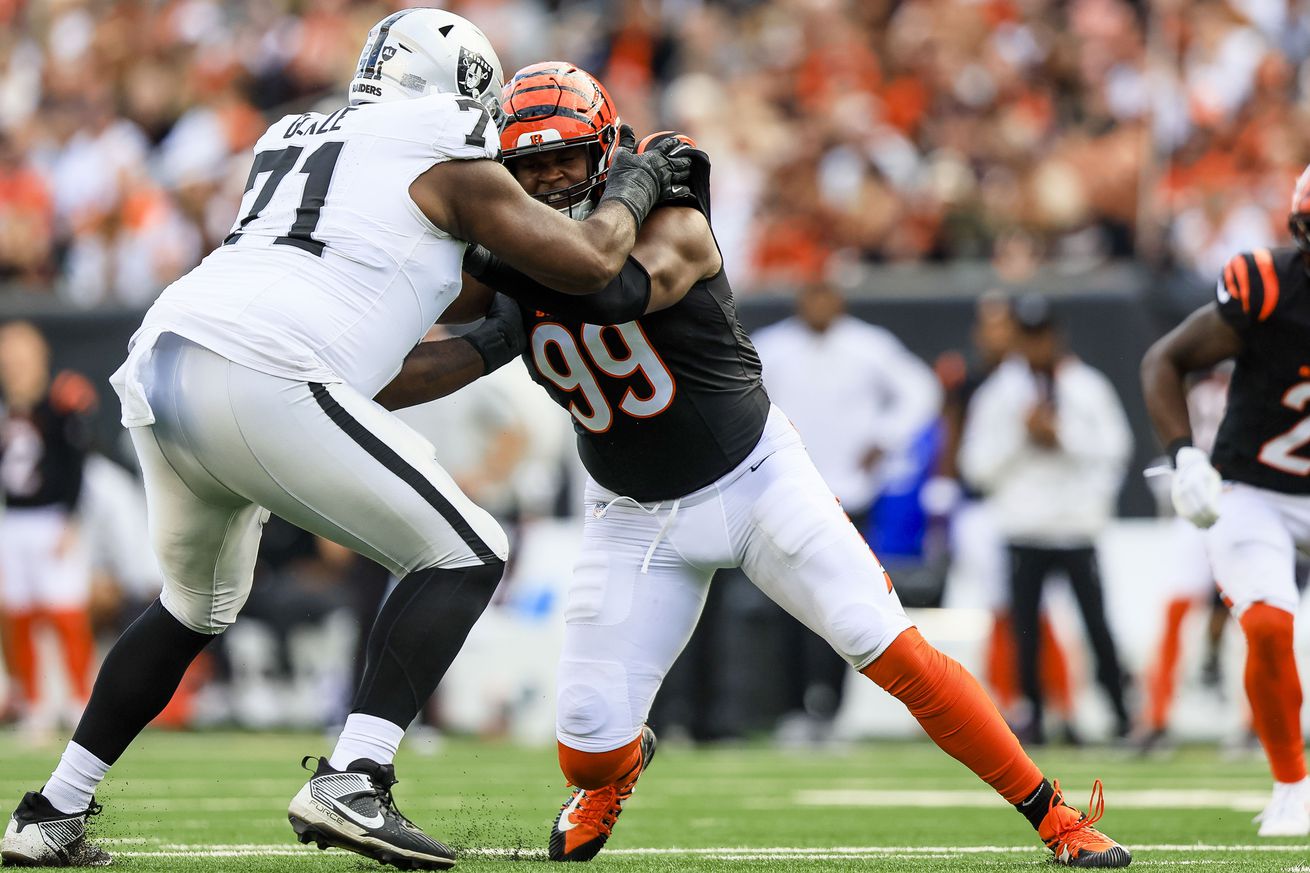 NFL: Las Vegas Raiders at Cincinnati Bengals