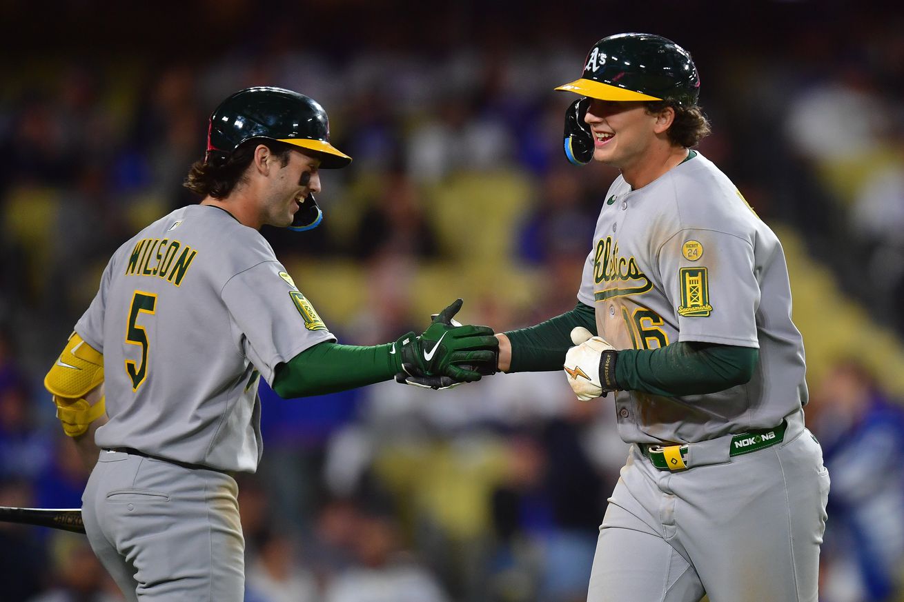 MLB: Athletics at Los Angeles Dodgers
