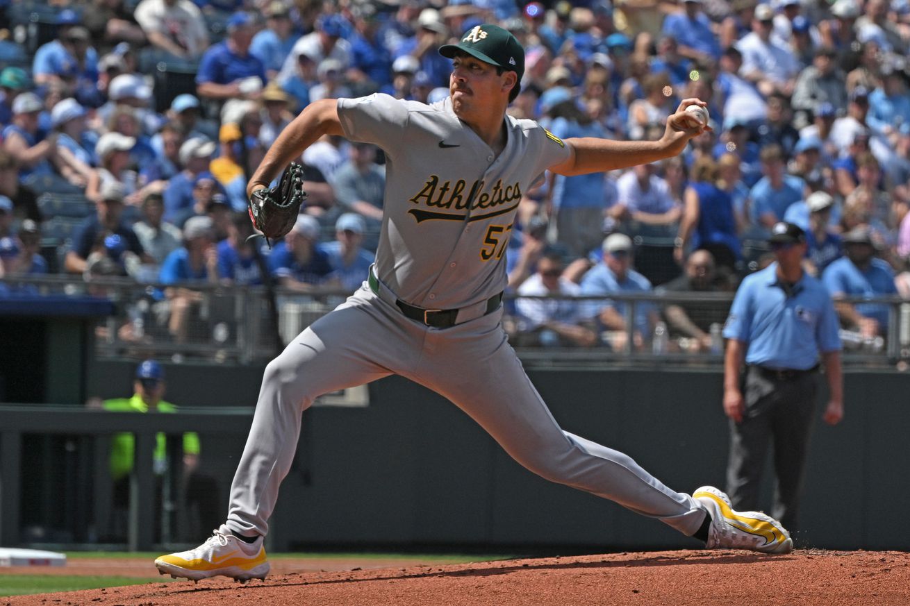 MLB: Athletics at Kansas City Royals