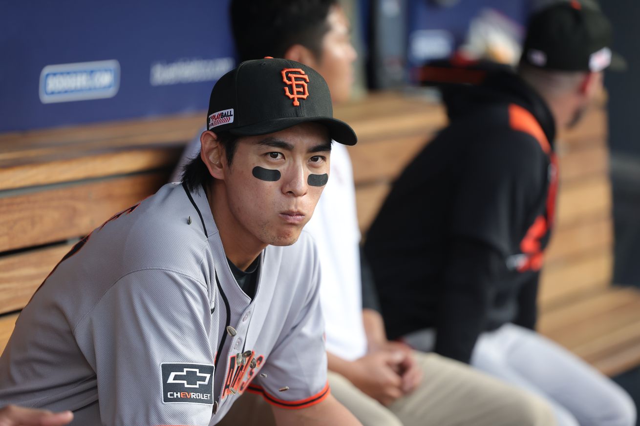 MLB: San Francisco Giants at Los Angeles Dodgers
