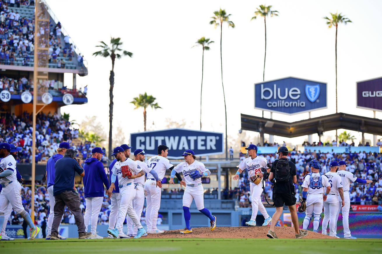 MLB: San Francisco Giants at Los Angeles Dodgers