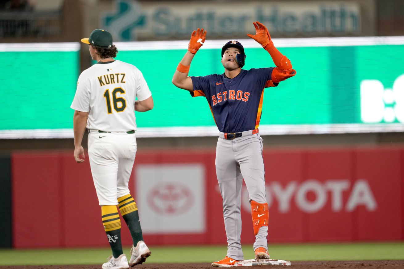 MLB: Houston Astros at Athletics
