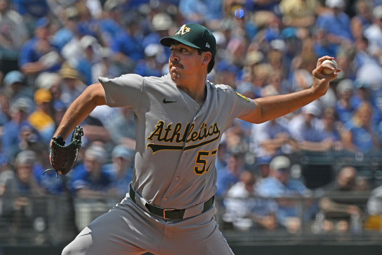 MLB: Athletics at Kansas City Royals