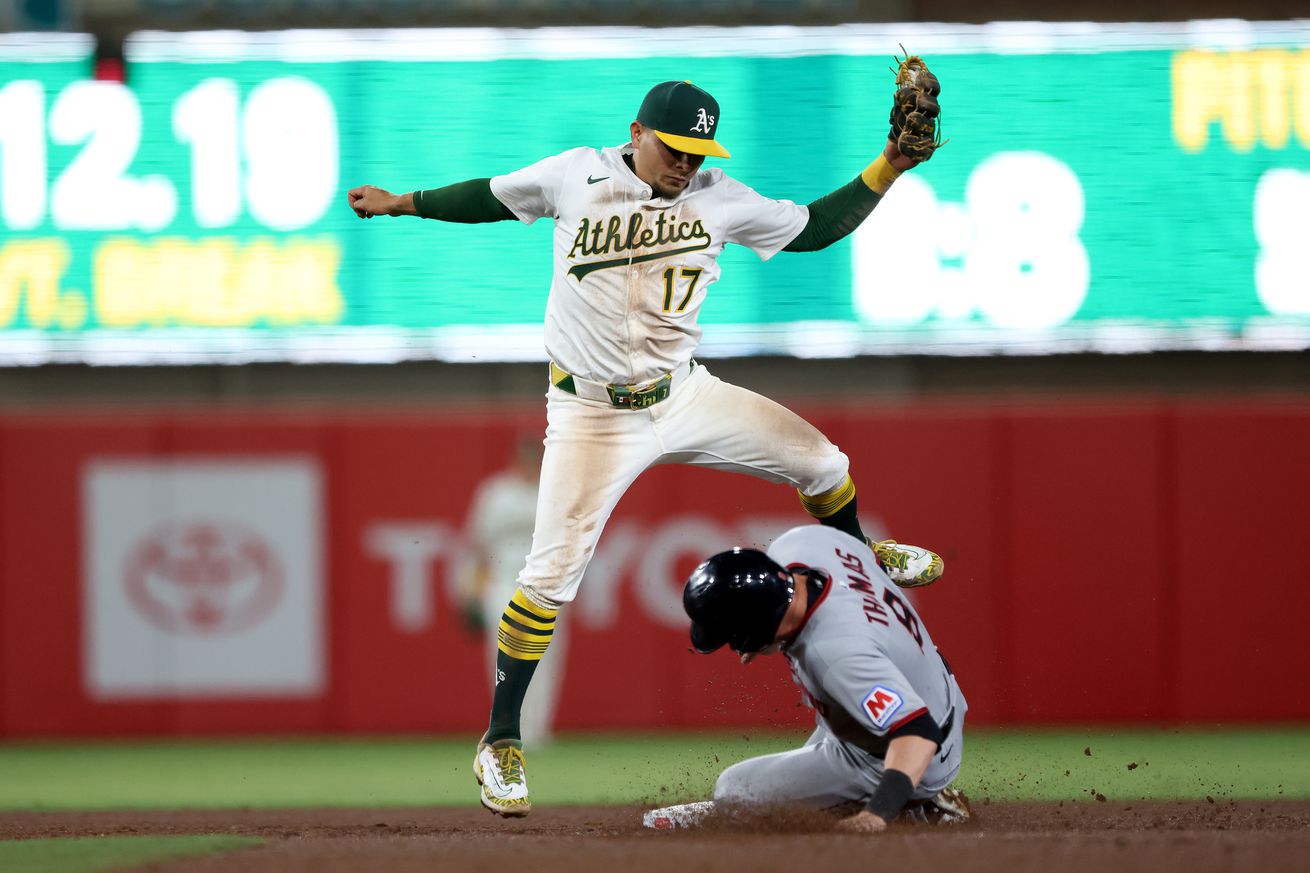 MLB: Cleveland Guardians at Athletics