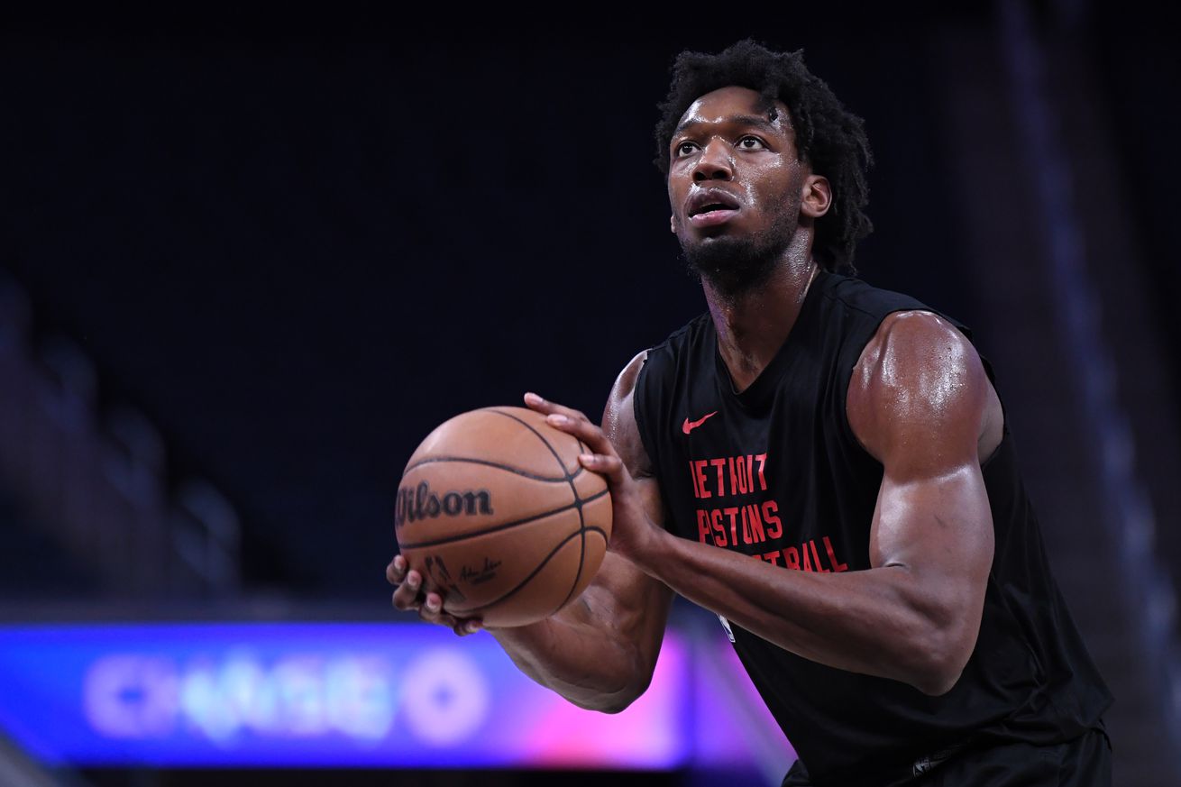 James Wiseman Detroit Pistons v Golden State Warriors