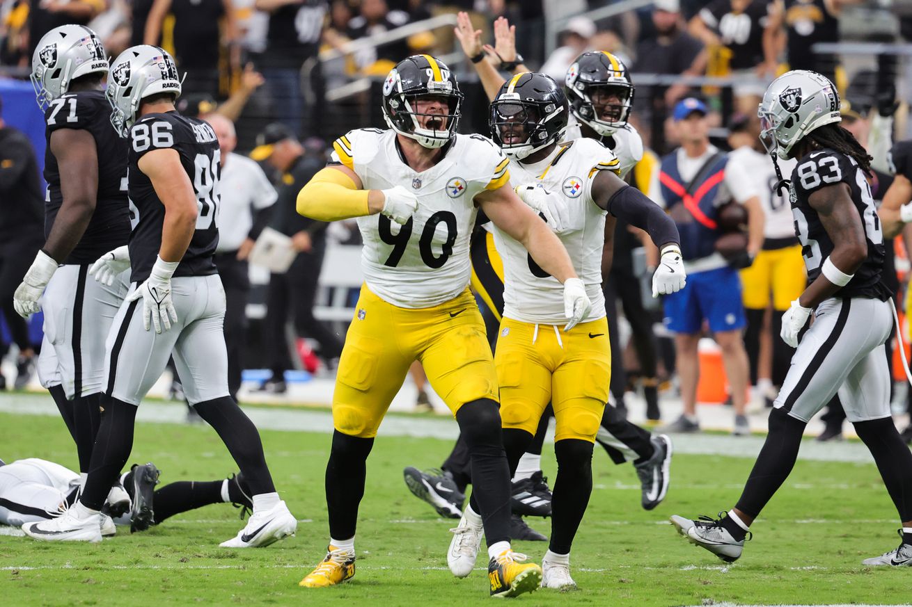 Pittsburgh Steelers v Las Vegas Raiders