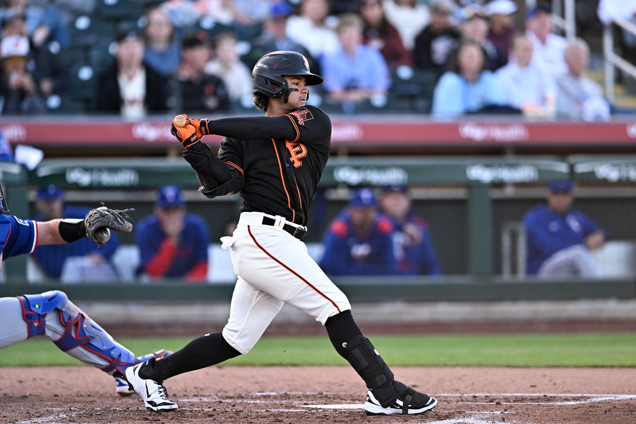 Jhonny Level swinging a bat.