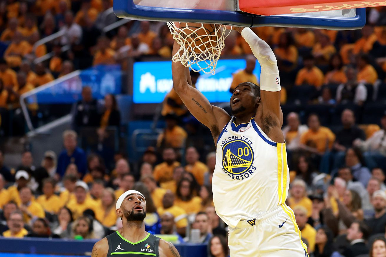 Minnesota Timberwolves v Golden State Warriors - Game Three