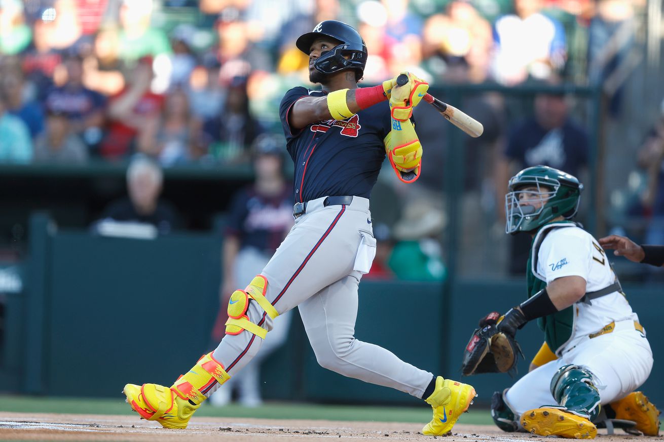 Atlanta Braves v Athletics