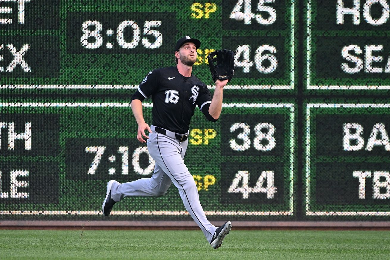 Austin Slater Chicago White Sox v Pittsburgh Pirates