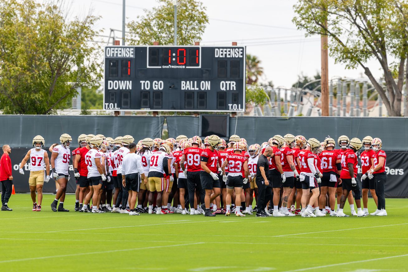 NFL: JUL 24 San Francisco 49ers Training Camp