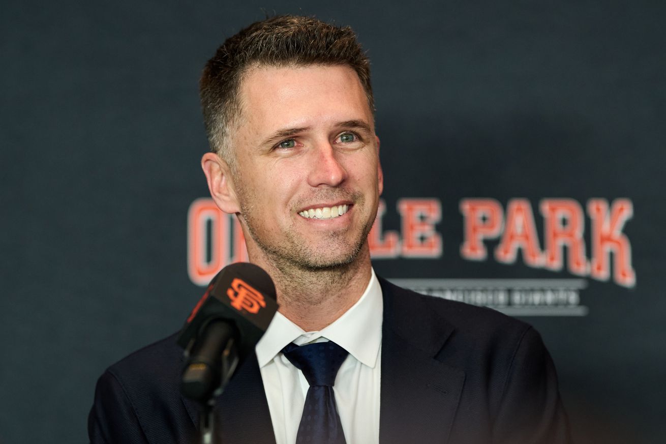 Buster Posey MLB: San Francisco Giants-Press Conference