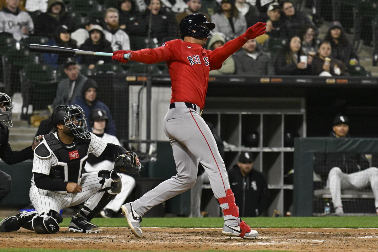 Blake Sabol MLB: Boston Red Sox at Chicago White Sox