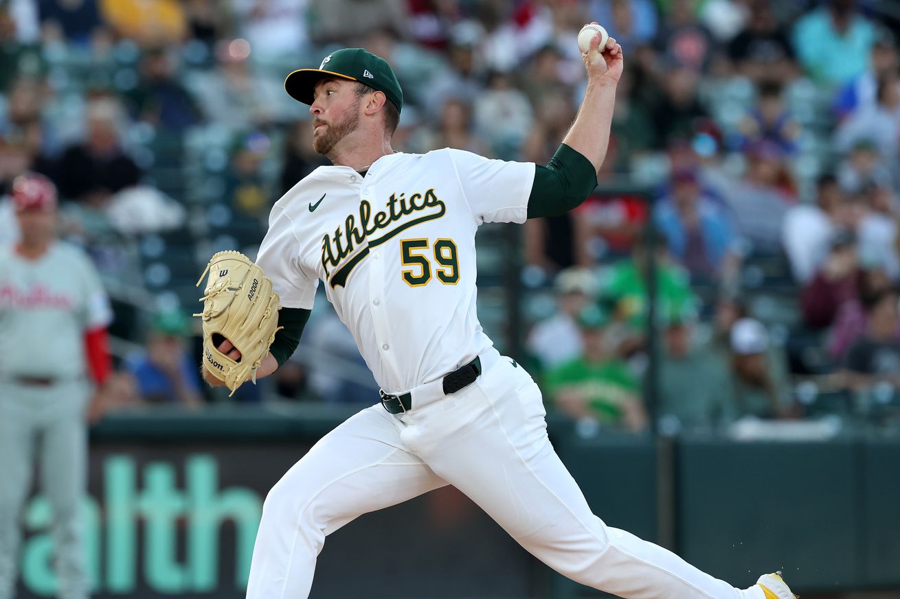 MLB: Braves at Athletics