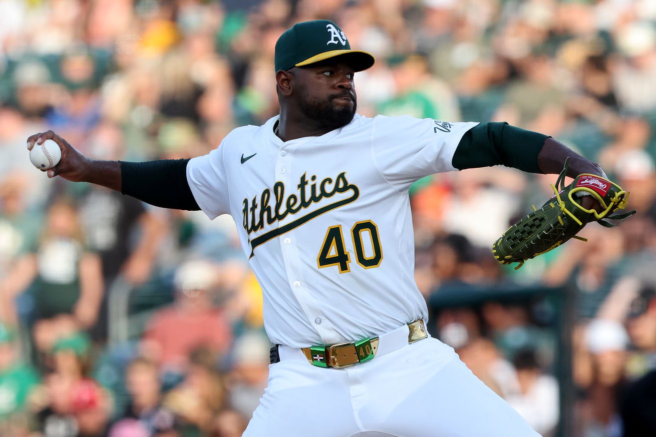 MLB: Giants at Athletics