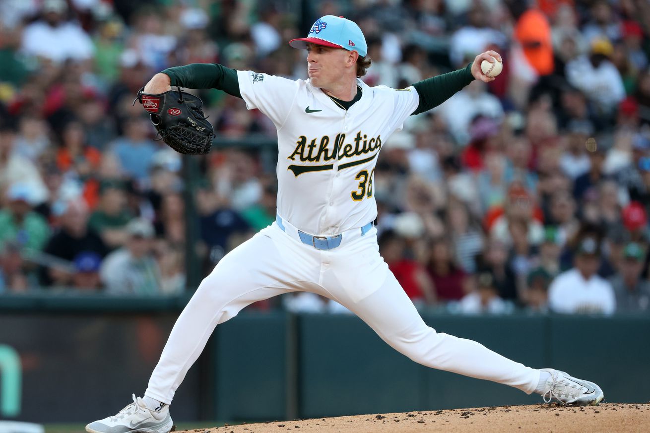 MLB: San Francisco Giants at Athletics