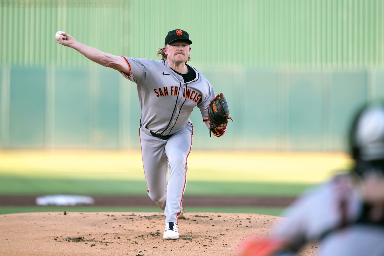 Logan Webb MLB: San Francisco Giants at Athletics