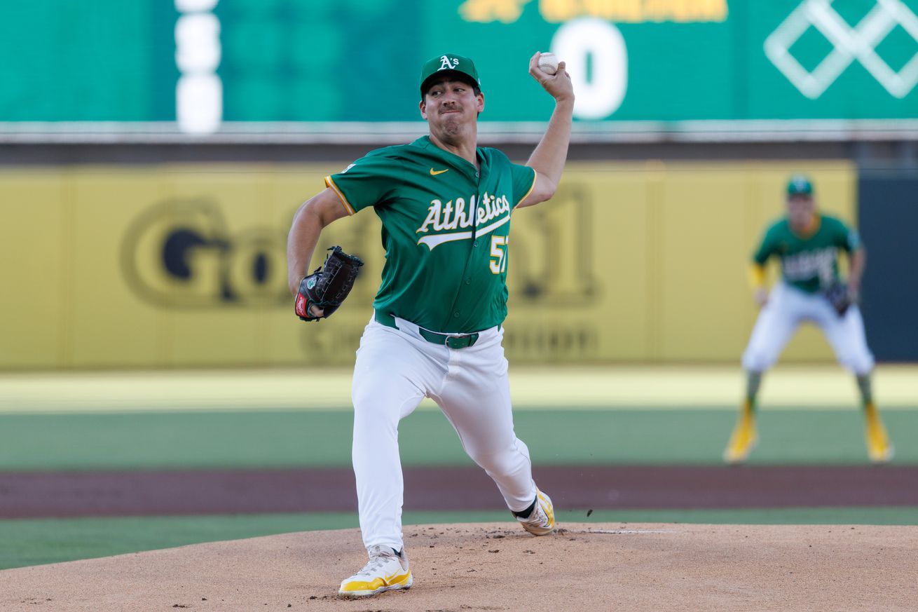 MLB: San Francisco Giants at Athletics