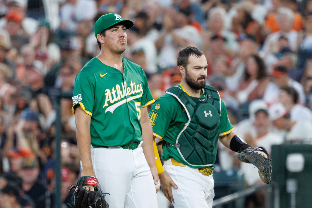 MLB: San Francisco Giants at Athletics