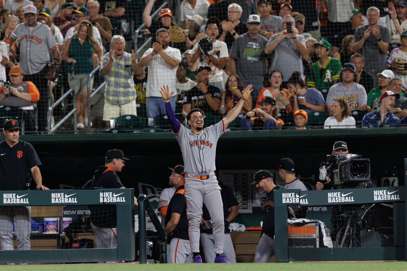 MLB: San Francisco Giants at Athletics