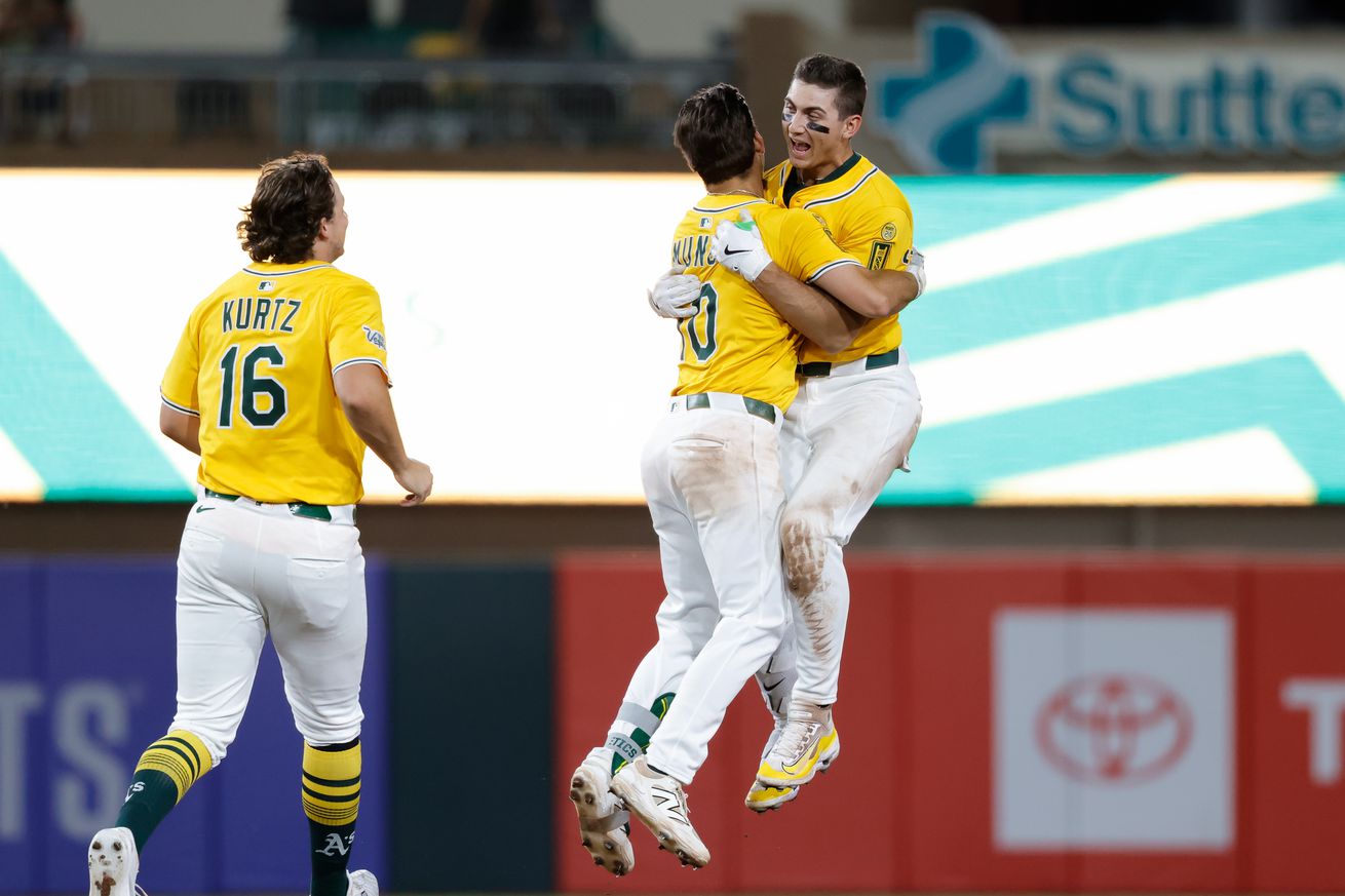 MLB: Atlanta Braves at Athletics