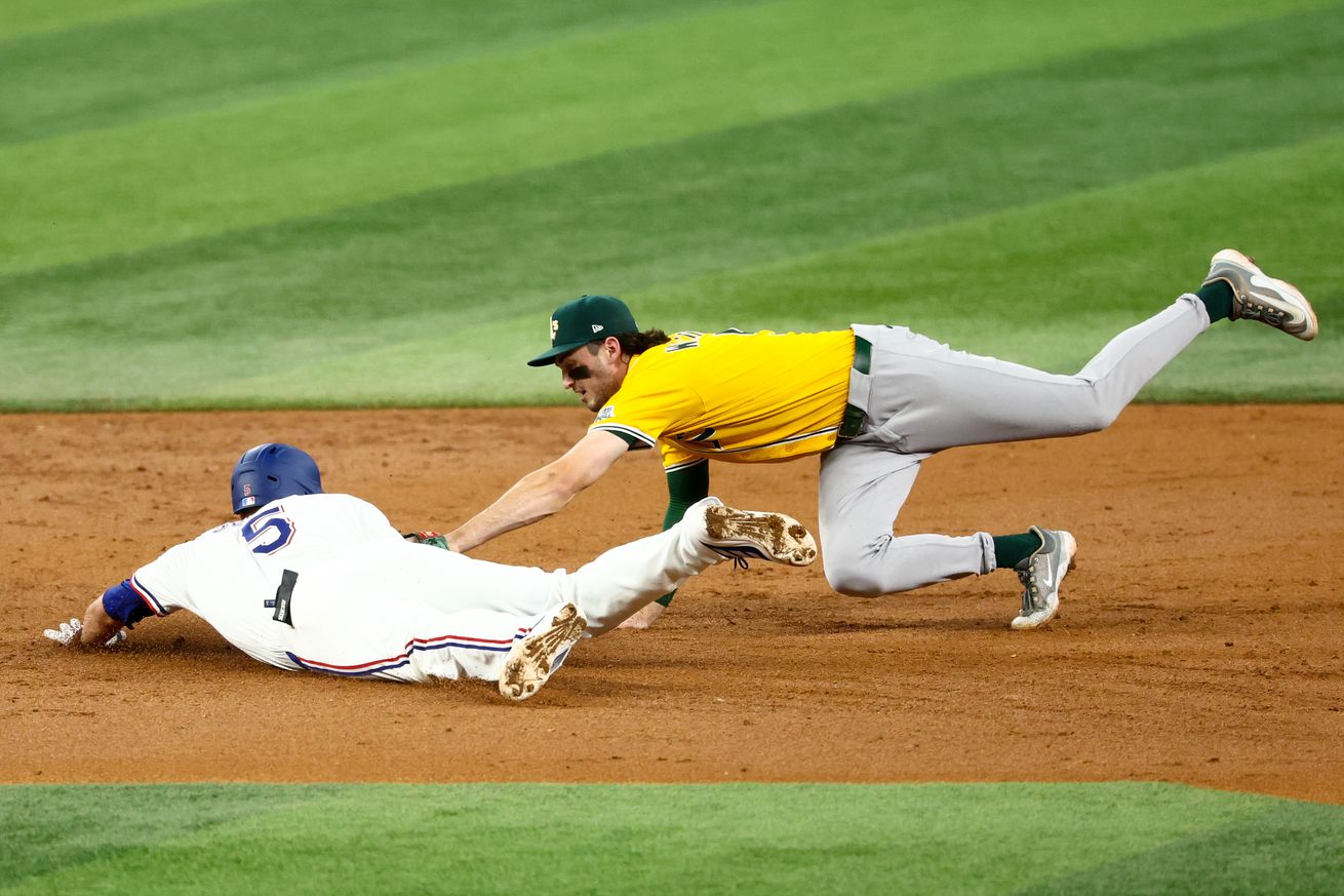 MLB: Athletics at Texas Rangers