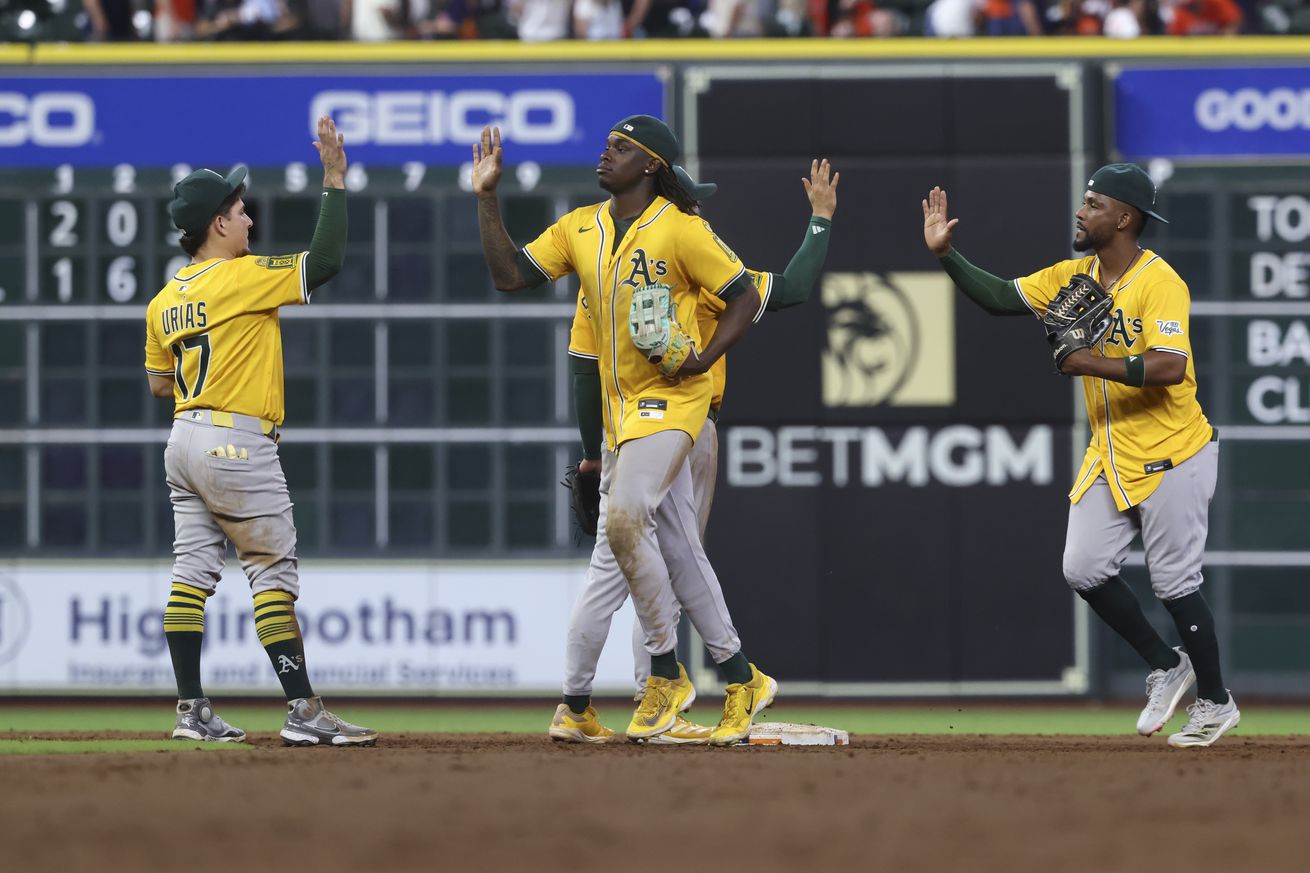 MLB: Athletics at Houston Astros
