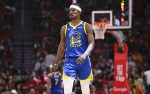 Jimmy Butler suffered an injury in Game 2.