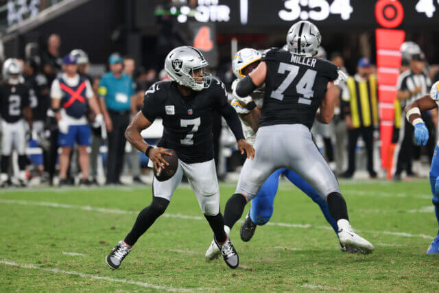 Geno Smith, Raiders