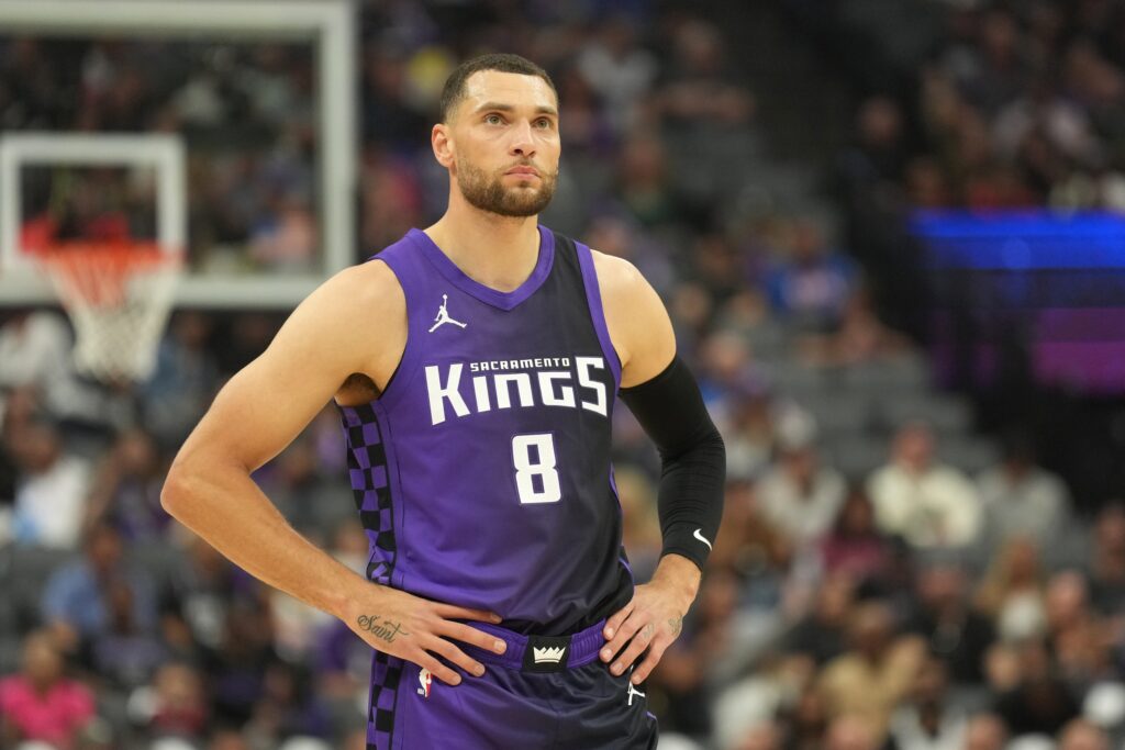 Sacramento Kings guard Zach LaVine