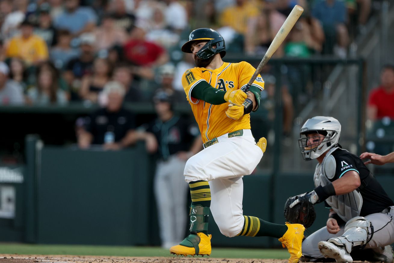 MLB: Arizona Diamondbacks at Athletics