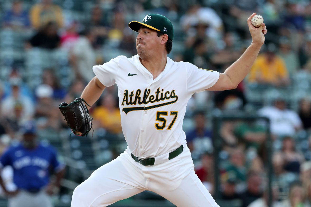 MLB: Arizona Diamondbacks at Athletics